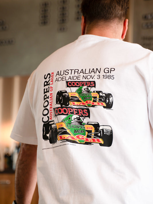 Australian GP Lager Boxy fit tee