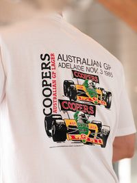 Australian GP Lager Boxy fit tee