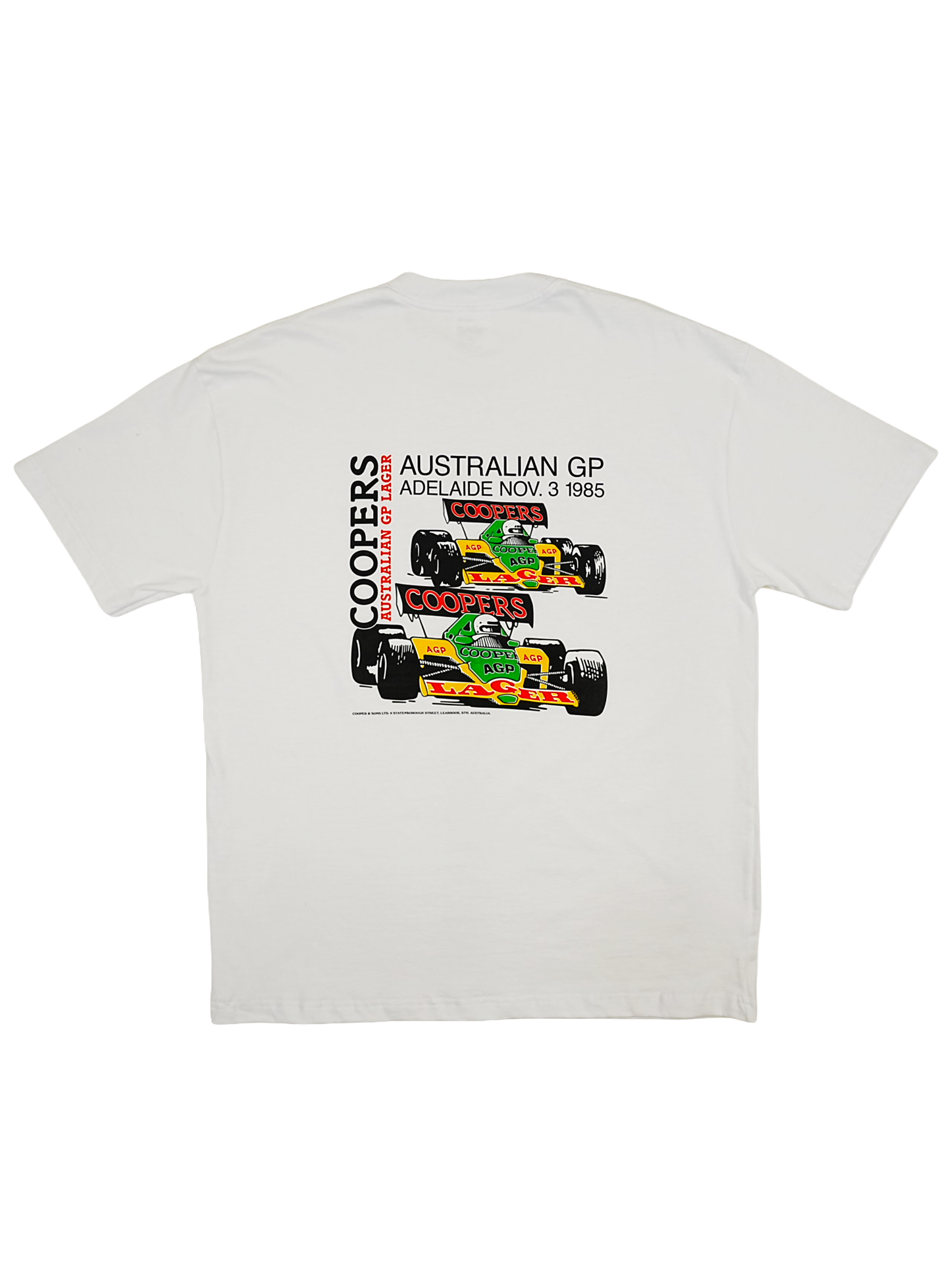 Australian GP Lager Boxy fit tee