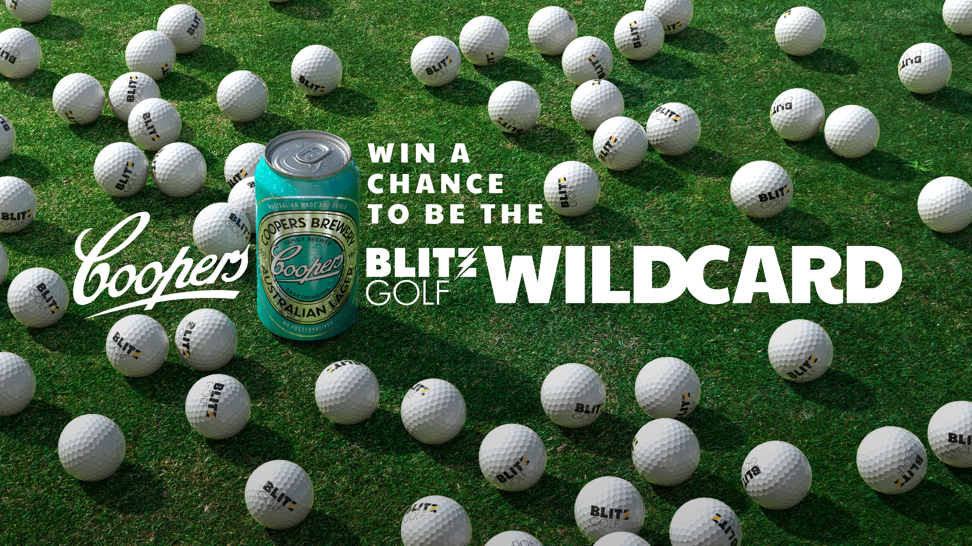 Your shot at a Coopers Blitz Golf Wildcard