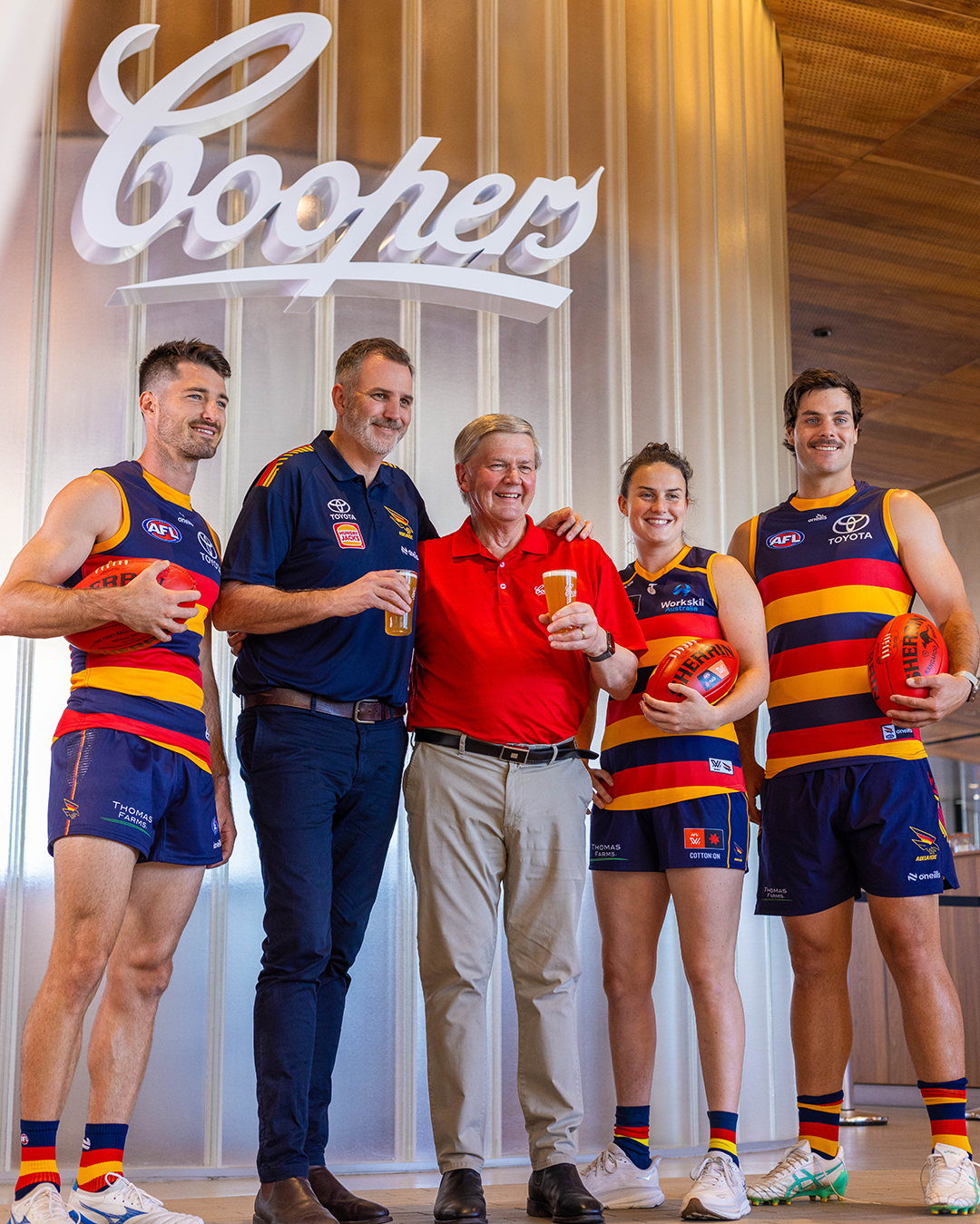 Coopers has joined forces with the Crows