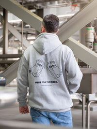 Here For The Beer Hoodie