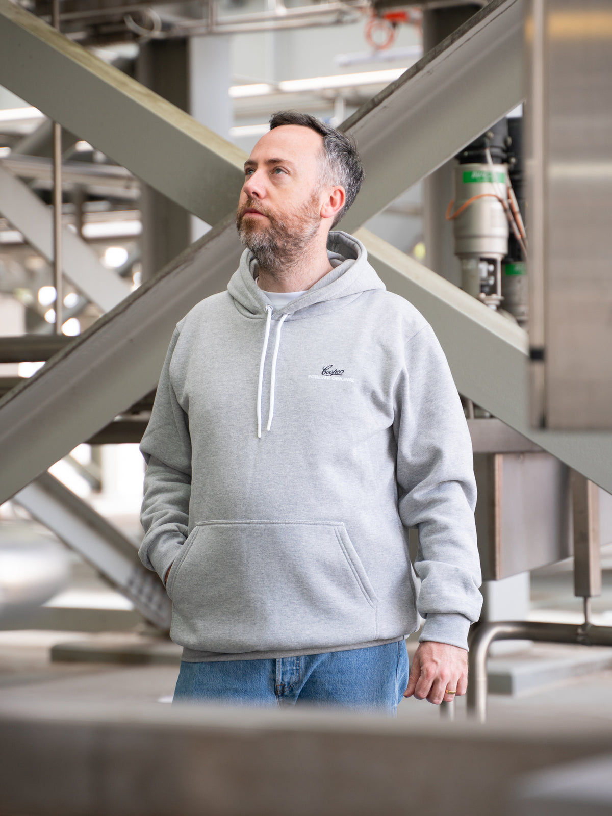 Here For The Beer Hoodie