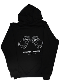 Here For The Beer Hoodie