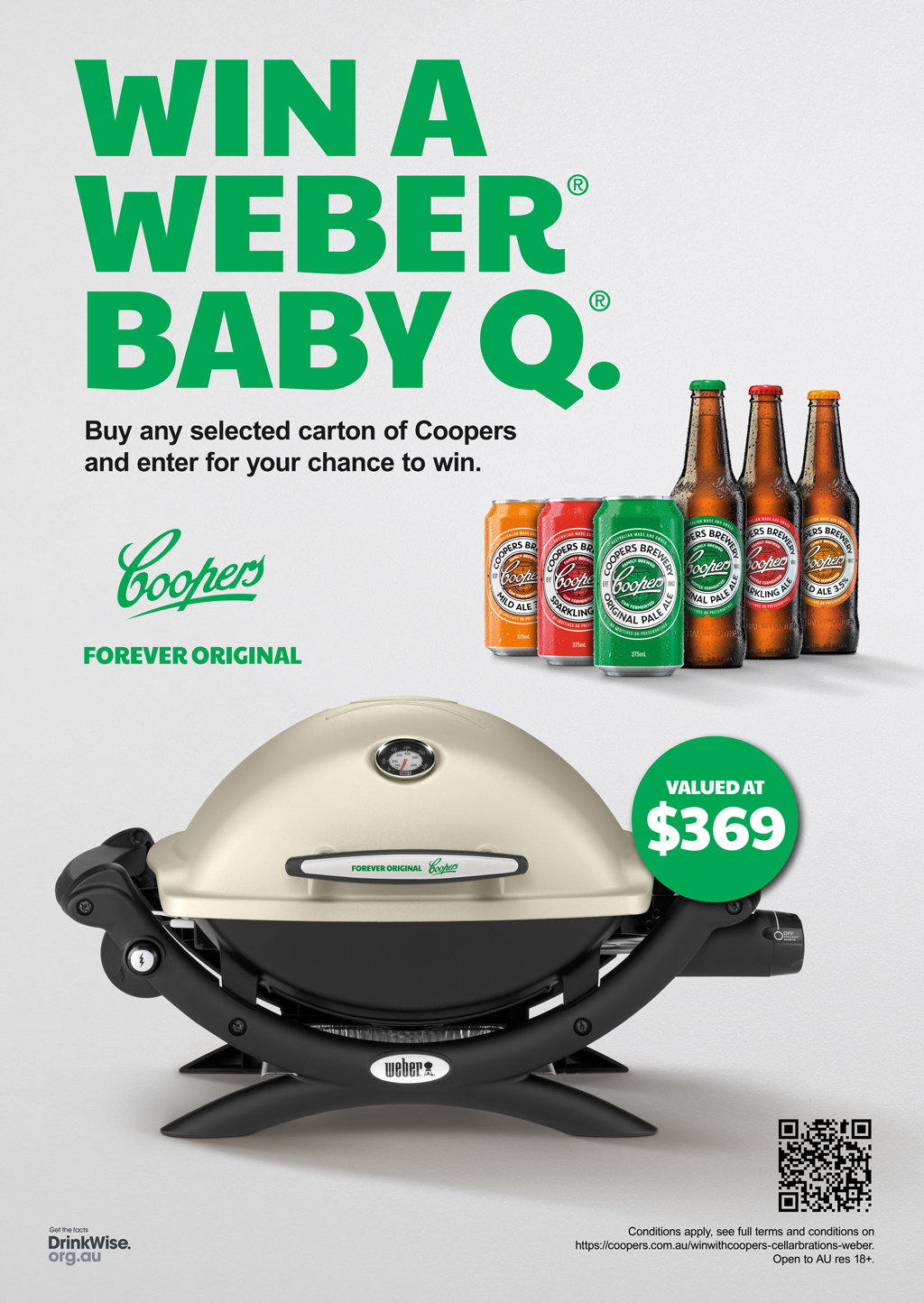 Win a Weber Baby Q